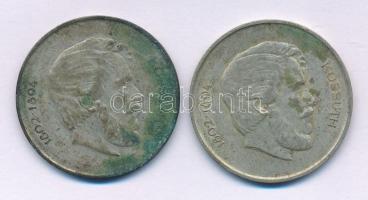 1947. 5Ft Ag "Kossuth" (2x) T:F patina
Adamo F8.1