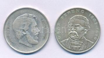 1947. 5Ft Ag "Kossuth" + 1994. 200Ft Ag "Deák" T:F,XF
Adamo F8.1, F13.1