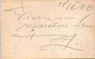 1900 Wien, Vienna, Bécs; Victor Enzensperger Geigenbauer, gegründet 1812 / musical instrument maker ...