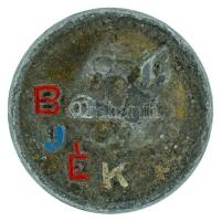 DN "BUÉK / Sok szerencsét" részben festett fém zseton (18mm) T:XF,VF