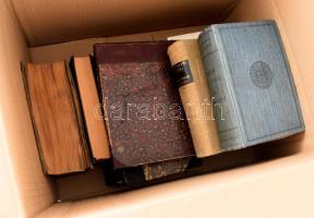 Vegyes, jogi témájú könyvtétel nagyrészt háború előtti kötelmi jog, döntvénytár, tárgymutató, pénzügyi jog