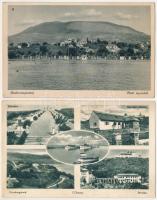 BALATON - 5 db RÉGI képeslap / 5 pre-1945 Hungarian town postcards