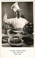 Latabár Kálmán, Latyi Matyi, a furfangos cukrászinas. Angelo felvétele (EB)