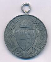 1929. "Magyar Háborús Emlékérem kardokkal, sisakkal" hadifém kitüntetés mellszalag és fémj...