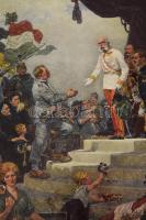 Kaisers Dank 1914-1916. A hazatérő katonák I. világháborús köszönő oklevele Ferenc József császár sé...