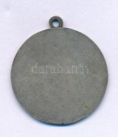 1914 Osztrák-Magyar Monarchia 1914 k. "Ferenc József és II. Vilmos" egyoldalas fém patriót...