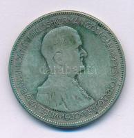 1930. 5P Ag "Horthy jobbra" T:VF,F patina Adamo P8