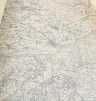 cca 1910-1915 K. u. k. militär-geographisches Institut által kiadott 1: 75.000 méretarányú katonai t...