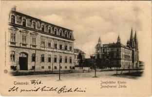 1901 Temesvár, Timisoara; Józsefvárosi zárda. Louis Koch / Iosefin nunnery (EB)