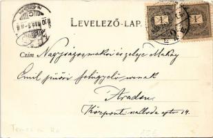 1900 Temesvár, Timisoara; Józsefváros, De Notre Dame. Hans Nachbargauer / church, nunnery (EK)