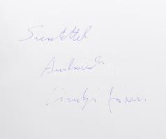 Vizsolyi János szobrászművész 3 db dedikált katalógusa: Zemlényi Györgyi (szerk.): Vizsolyi János sz...