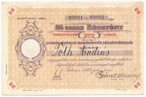 Románia / Satu-Mare (Szatmár) 1922. "Szatmárvármegyei Takarékpénztár Részvénytársaság" név...