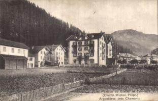 Argentiéres Hotel du Glacier et Terminus and Hotel Bellevue (small tear)