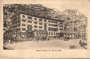 St. Moritz Hotel Central not postcard