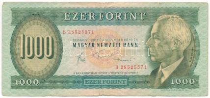 1983. november 10. 1000Ft "B 28525571" T:F,VG Adamo F45