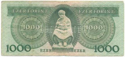 1983. november 10. 1000Ft "B 28525571" T:F,VG Adamo F45