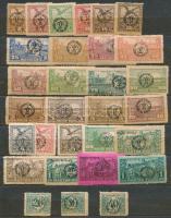 Debrecen II. 1919 30 db bélyeg, Bodor vizsgálójellel