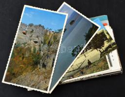 51 db MODERN nagyalakú külföldi város képeslap / 51 modern large-sized foreign town postcards