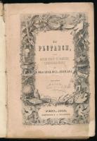 Új Plutarch, vagy minden korok és nemzetek? leghíresebb férfiai és hölgyeinek arcz-és életrajza. A szöveg német eredetiét magyarázta Bajza. 1. köt. Pest, 1845. Hartleben. 1 metsz. díszcímlap. 308 p. 2 sztl. lev. 24 t. (acélmetszet, hártyapapírral védve) A metszetek Carl Mayer munkái. Táblánként 6, összesen 192 portréval. Korabeli, sérült félvászon kötésben, lapok jó állapotban