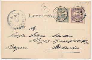 1902 Gyergyószentmiklós, Gheorgheni; Fő tér hajdan, Sáska Kajetán üzlete, részlet az örmény katoliku...