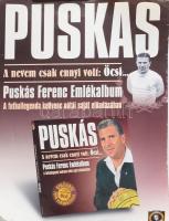 Puskás Ferenc Emlékalbum - A nevem csak ennyi volt: Öcsi. Nyomat, plakát, papír. Jelzés nélkül. Feltekerve. Lapszéli apró gyűrődésekkel. 60x42 cm