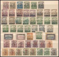 Nyugat-Magyarország 1919 49 db vegyes bélyeg, Bodor vizsgálójellel