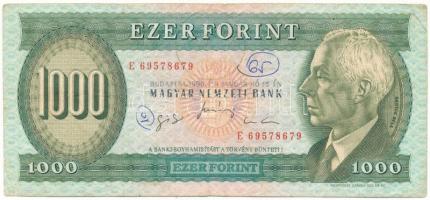 1996. 1000Ft "E 69578679" T:F,VG Adamo F48