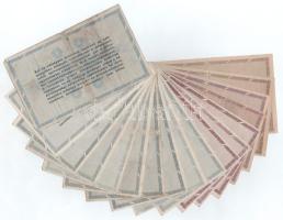 1946. 10.000AP-10.000.000AP (17db, 5xklf) T:F,VG (egy Pr) közte több szép papír