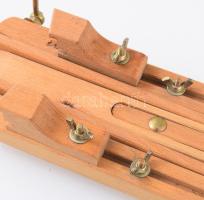 Festőállvány. Olasz, MABEF márkájú, összecsukható, szép állapotban