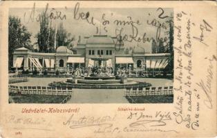 1902 Kolozsvár, Cluj; Sétatéri kioszk / kiosk (Rb)