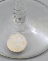 Kristály gyertyatartó. Jelzett, hibátlan 26 cm