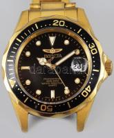 Invicta kvarc búváróra, elemmel, működik, szíj sérült d: 40 mm