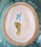 Iparművész ikebana, kis kopással, 18x15 cm