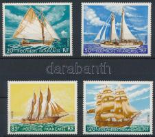 1977 Vitorlás hajók sor Mi 244-247