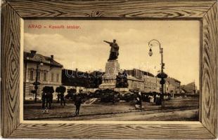Arad, Kossuth szobor. Ifj. Klein Mór kiadása / statue (EK)