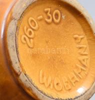 cca 1970 Scheurich "Inka" váza, jelzett, kis mázhibával, m: 29,5 cm