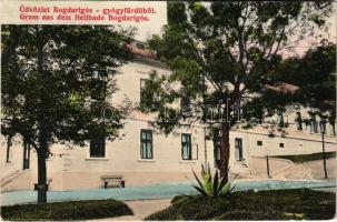 1908 Rigósfürdő, Bogda-Rigós-fürdő, Bogdarigós, Bogda; gyógyfürdő / Heilbad / spa, bath (EK)