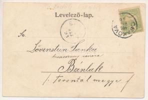 1906 Csák, Csákova, Ciacova; Földműves iskola. Mesterovits &amp; Jovanovitz kiadása / Ackerbau-S...