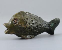 Hal alakú síp. Alföld, cca 20. sz. eleje, h: 12 cm