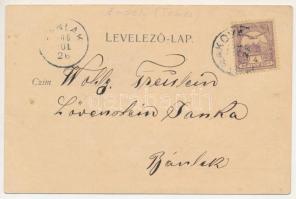 1900 Csák, Csákova, Ciacova; Alte Stadthausgasse, Romänische Kirche. Mesterovits &amp; Jovanovit...