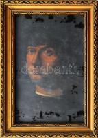 Jelzés nélkül, feltehetően másolat: Portré. Olaj, farost. Proveniencia: Lengyel Béla irodalomtörténész hagyatékából. Üvegezett fakeretben. 19x12,5 cm
