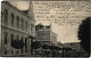 1914 Muraszombat, Murska Sobota; Fő utca. Balkányi Ernő kiadása / main street (r)