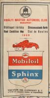 1939 Kir. M. Automobil Club Magyarország útállapot térképe, 1:700,000, Bp., Magyar Földrajzi Intézet...