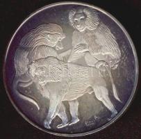 NSZK 1974. "Münsteri állatkert" Ag emlékérem 15g T:PP