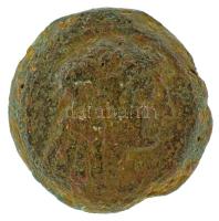 Ptolemaida Egyiptom Kr.e. ~III. század AE28 bronz (14,77g) T:F Ptolemaic Egypt ~3rd Century BC AE28 bronze "PTOLEMAIOU BASILEWS" (14,77g) C:F