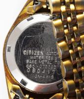 Citizen női karóra, dátum funkcióval, működő, szép állapotban. szíjjal. frissen szervizelve 26 mm