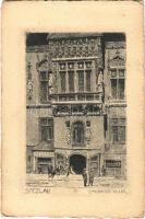 1909 Wroclaw, Breslau; Schweidnitzer Keller / inn, restaurant (EK)