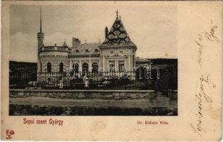 1907 Sepsiszentgyörgy, Sfantu Gheorghe; Dr. Kühnle villa / villa (EK)