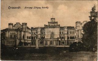 1926 Oroszvár, Rusovce (Pozsony, Pressburg, Bratislava); Herceg Lónyay kastély / castle (Rb)