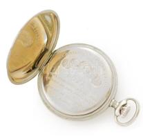 Doxa fém tokos zsebóra, működik, másodperc segédkörrel, d: 5 cm